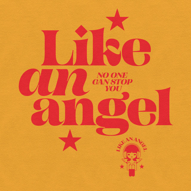 Like an Angel Red Graphic Classic Fit T-Shirt
