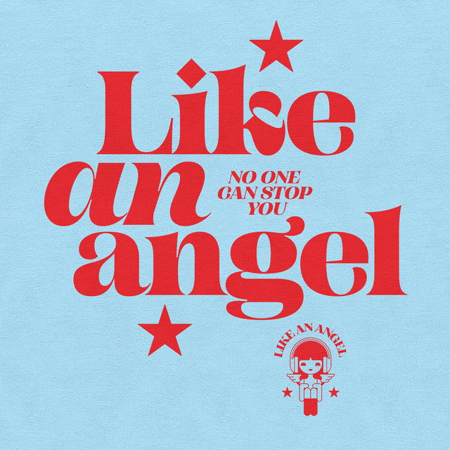 Like an Angel Red Graphic Classic Fit T-Shirt