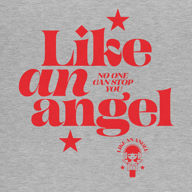 Like an Angel Red Graphic Classic Fit T-Shirt