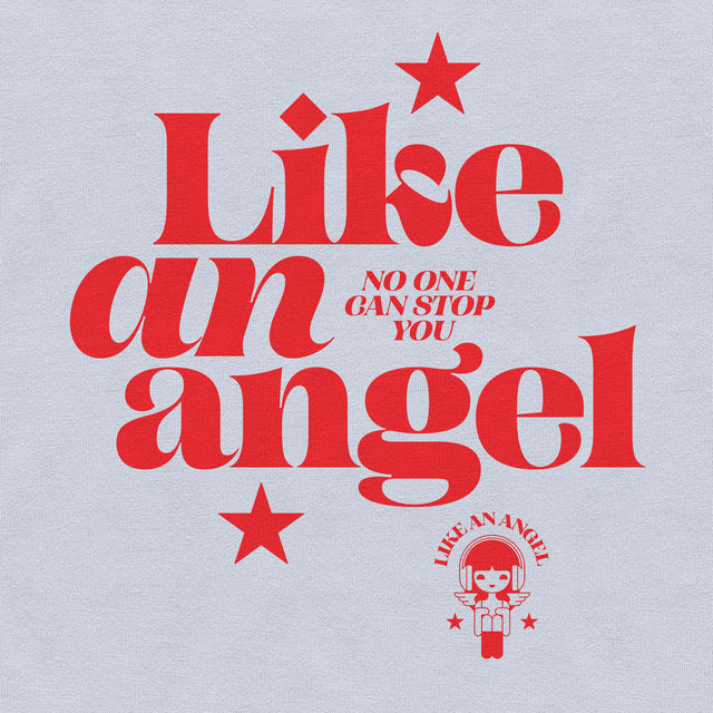 Like an Angel Red Graphic Classic Fit T-Shirt