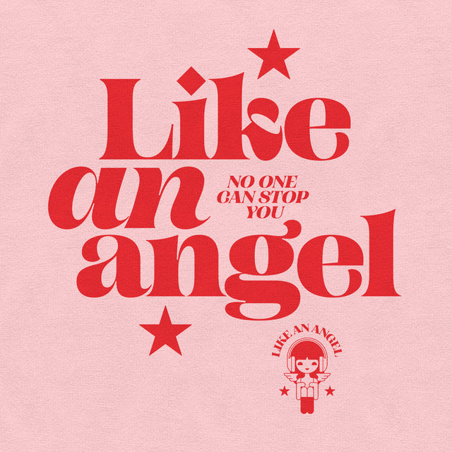 Like An Angel Red Graphic Youth T-Shirt
