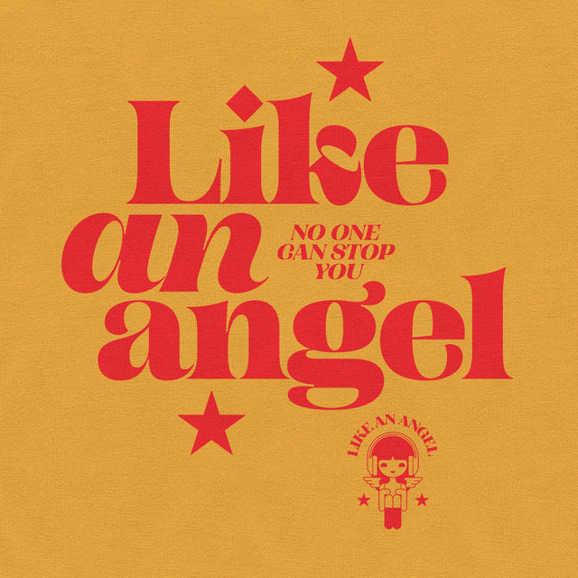 Like An Angel Red Graphic Youth T-Shirt