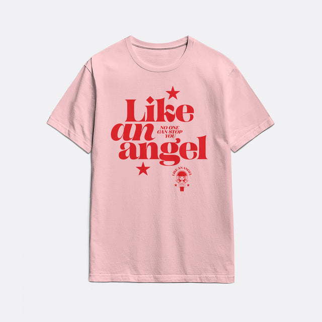 Like An Angel Red Graphic Youth T-Shirt