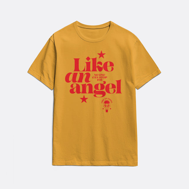 Like An Angel Red Graphic Youth T-Shirt