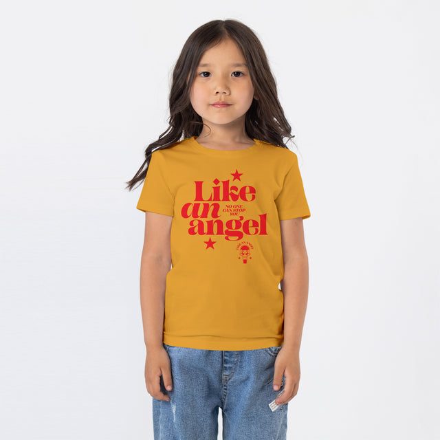 Like An Angel Red Graphic Youth T-Shirt