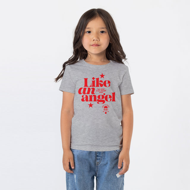 Like An Angel Red Graphic Youth T-Shirt