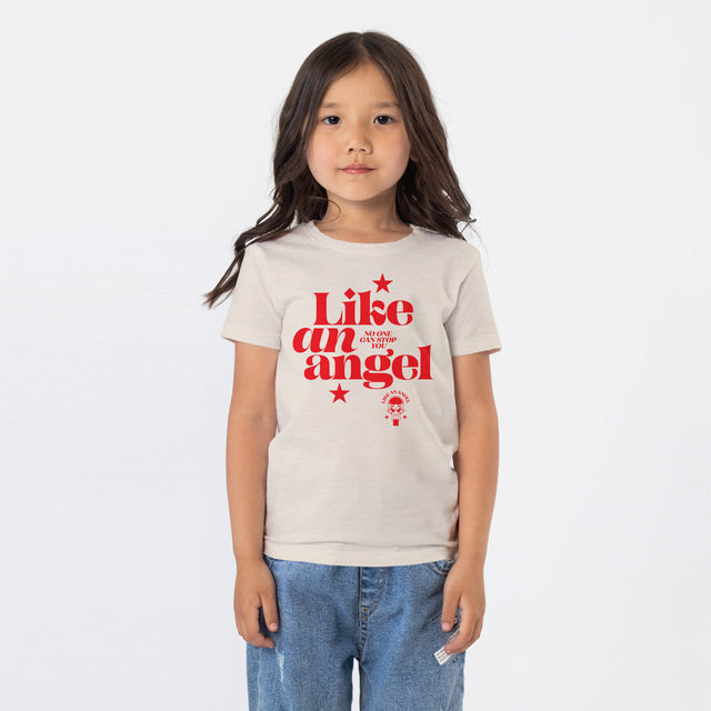 Like An Angel Red Graphic Youth T-Shirt