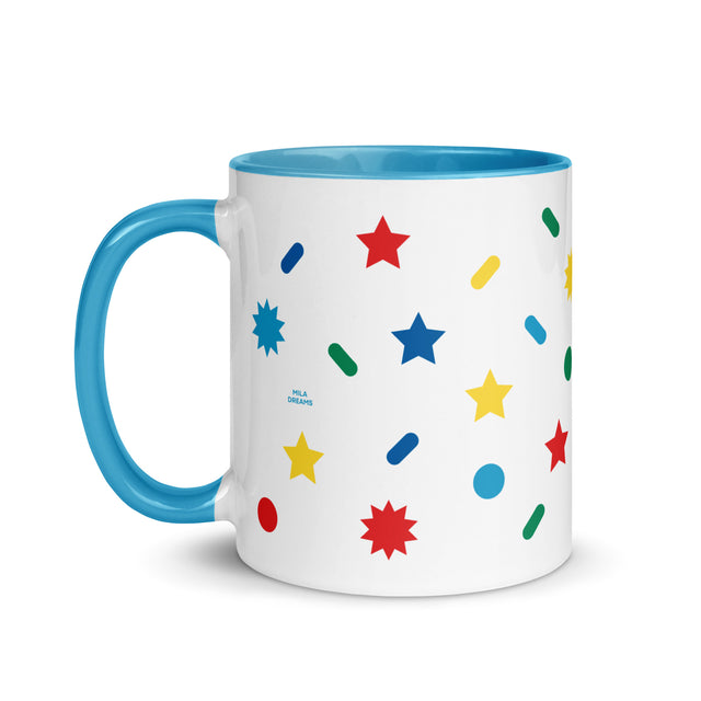 Colorful Holiday Confetti Mug 3