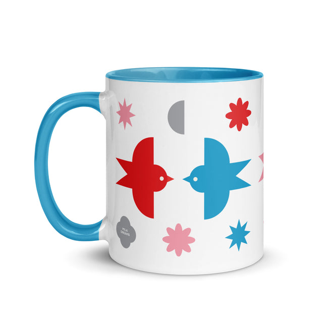 Peace on Earth Birds Mug 2