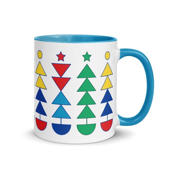 Geometric Tree Pattern Mug 1