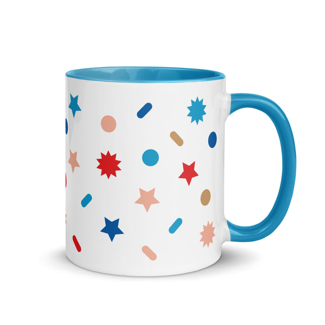 Colorful Holiday Confetti Mug 1
