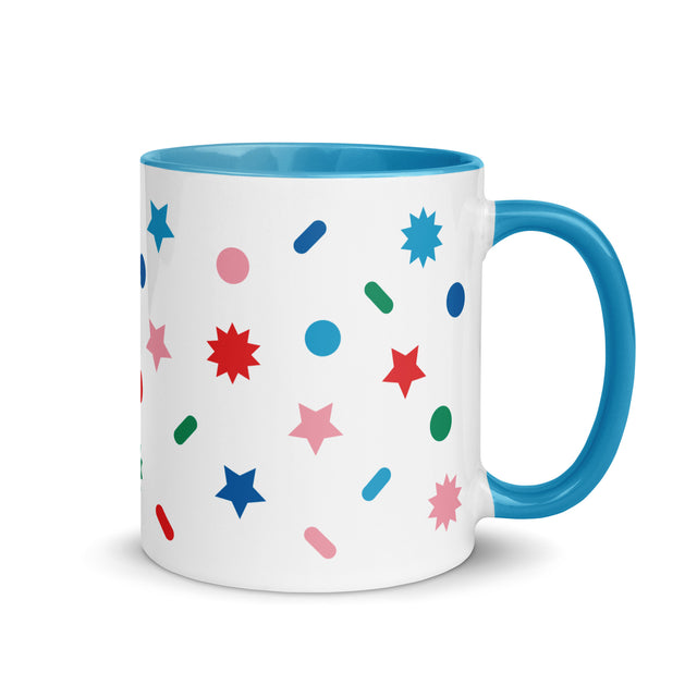 Colorful Holiday Confetti Mug 2