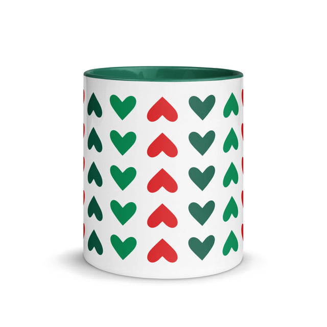 Christmas Heart Pattern Mug 4