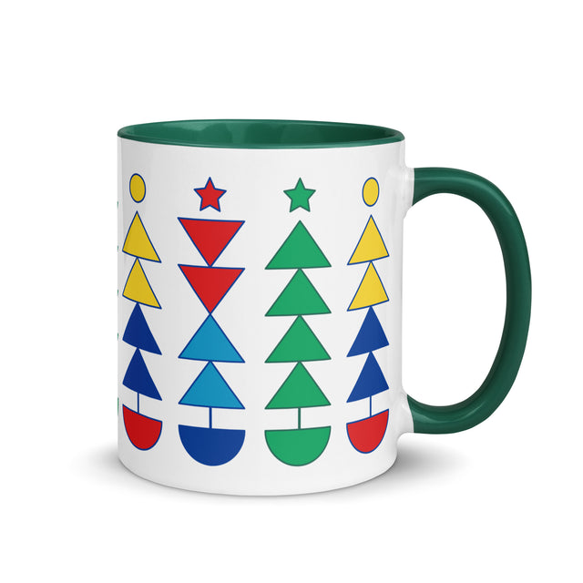 Geometric Tree Pattern Mug 1