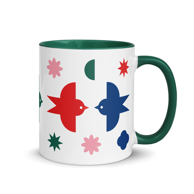 Peace on Earth Birds Mug 1