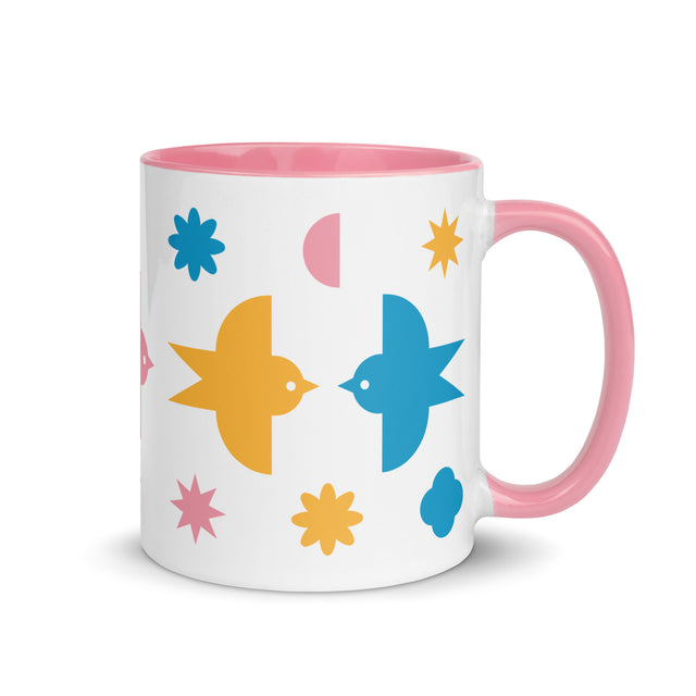 Peace on Earth Birds Mug 4