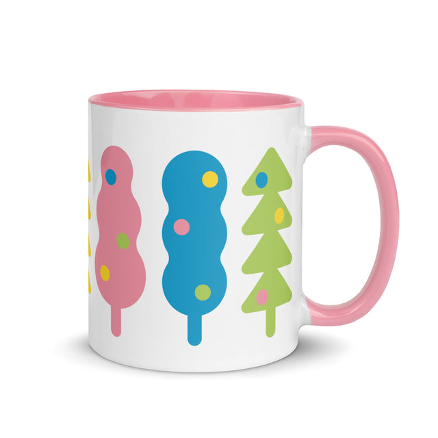 Abstract Christmas Trees Mug 2