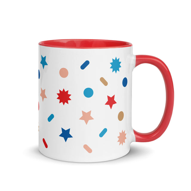 Colorful Holiday Confetti Mug 1