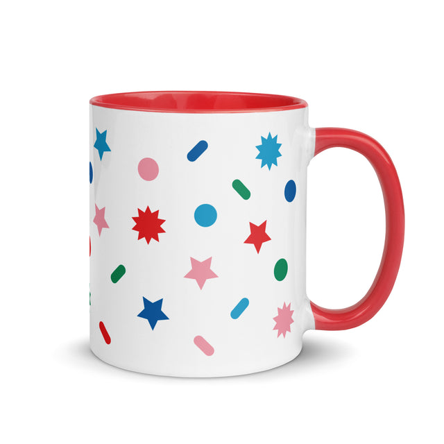 Colorful Holiday Confetti Mug 2