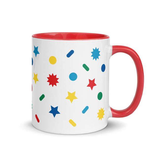 Colorful Holiday Confetti Mug 3