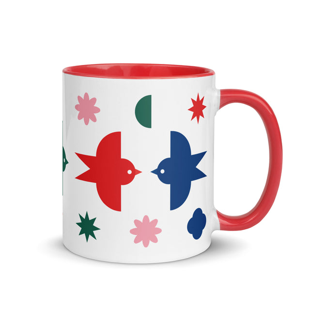 Peace on Earth Birds Mug 1