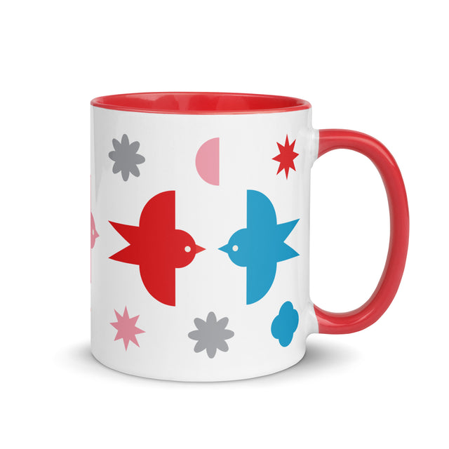 Peace on Earth Birds Mug 2