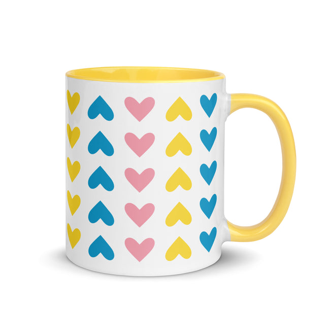 Colorful Heart Pattern Mug 2