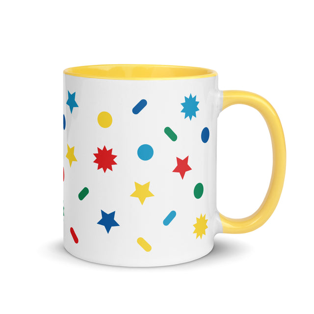 Colorful Holiday Confetti Mug 3