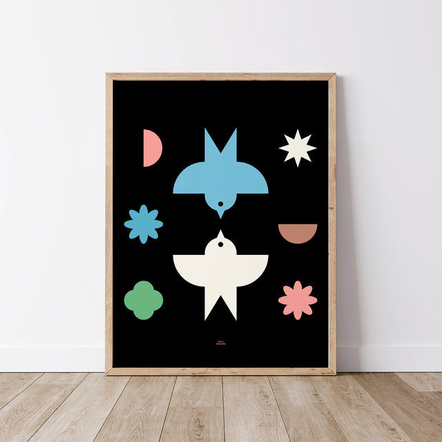 Birds Party - Black