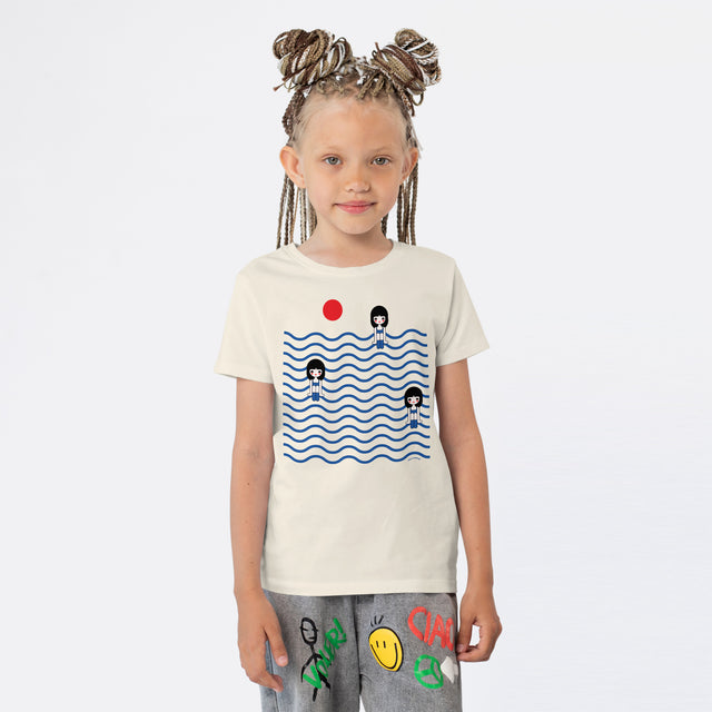 Three Girls in Ocean Youth T-Shirt