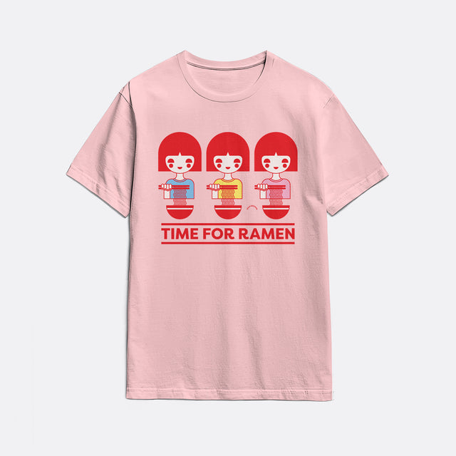 Time For Ramen Red Youth T-Shirt