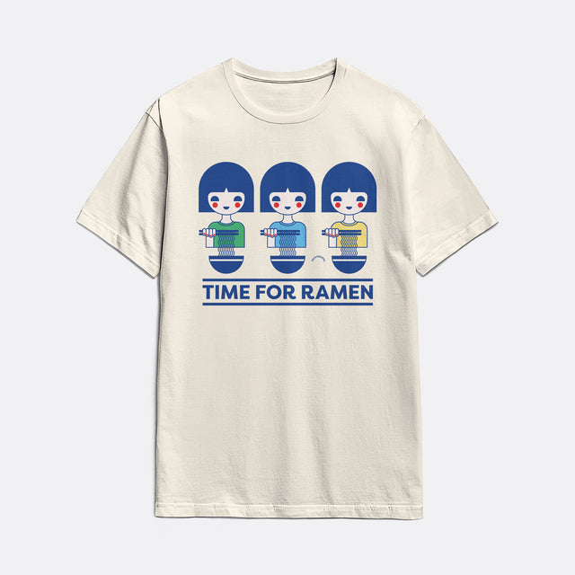 Time For Ramen Blue Classic Fit T-Shirt