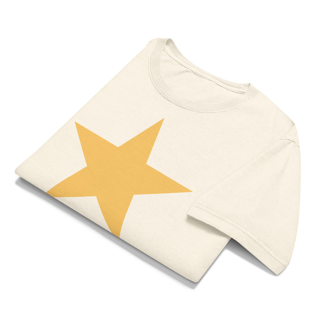 Yellow Star Oversized T-Shirt