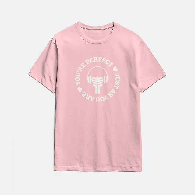 You're Perfect White Graphic Youth T-Shirt