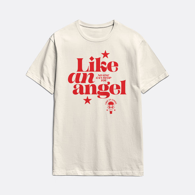 Like an Angel Red Graphic Classic Fit T-Shirt