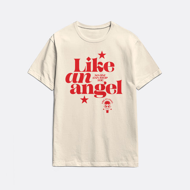 Like An Angel Red Graphic Youth T-Shirt