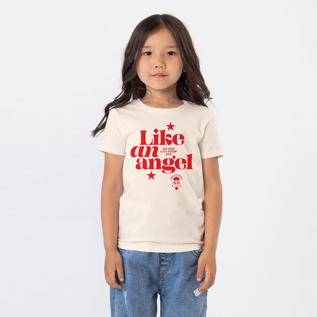 Like An Angel Red Graphic Youth T-Shirt