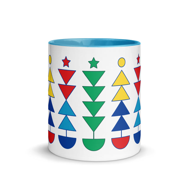 Geometric Tree Pattern Mug 1