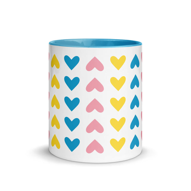 Colorful Heart Pattern Mug 2