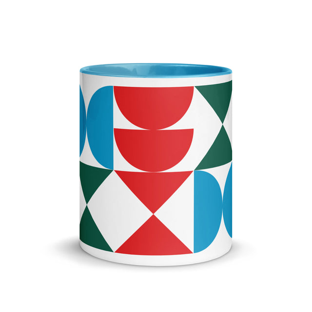 Colorful Abstract Christmas Holiday Mug