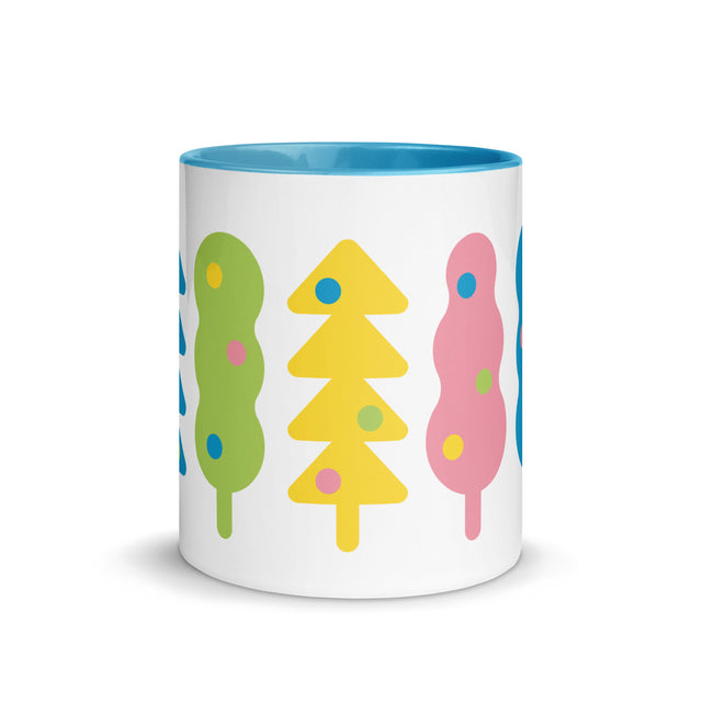 Abstract Christmas Trees Mug 2