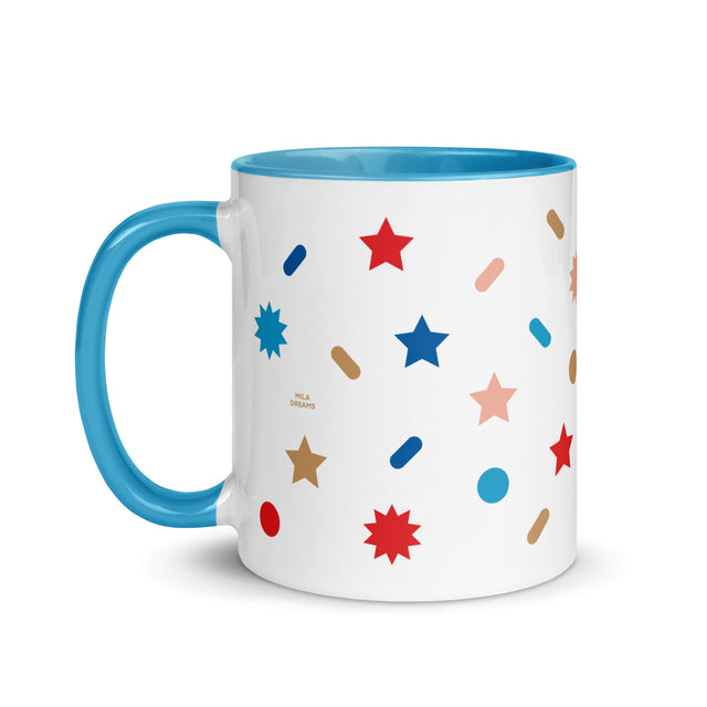 Colorful Holiday Confetti Mug 1