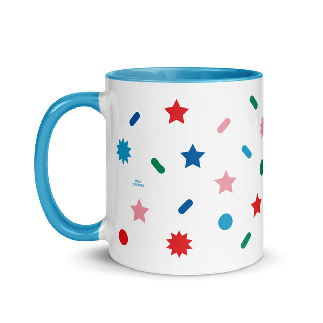 Colorful Holiday Confetti Mug 2