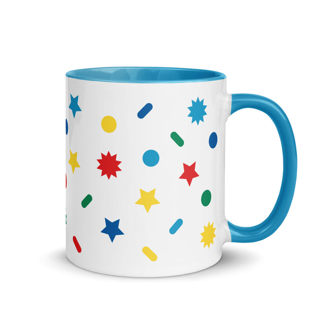 Colorful Holiday Confetti Mug 3