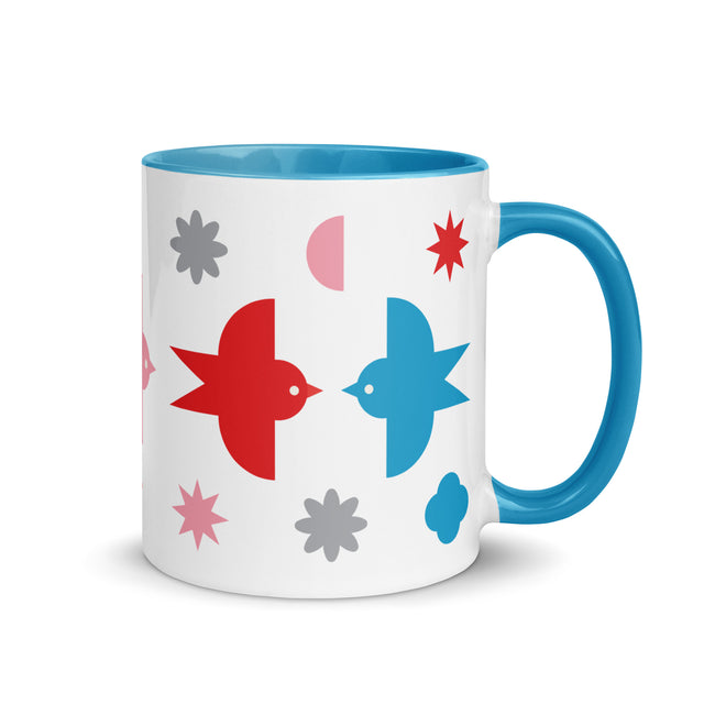 Peace on Earth Birds Mug 2