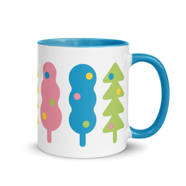 Abstract Christmas Trees Mug 2