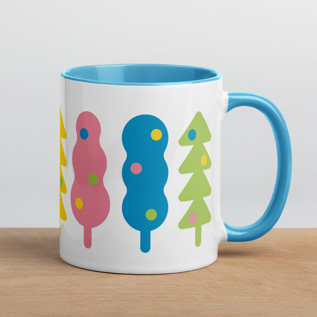 Abstract Christmas Trees Mug 2
