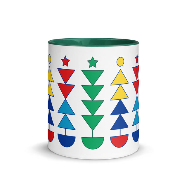 Geometric Tree Pattern Mug 1