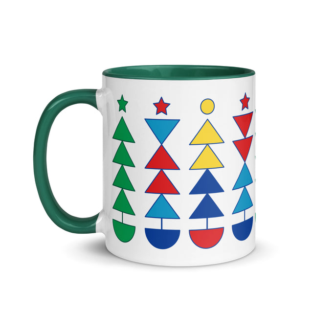 Geometric Tree Pattern Mug 1