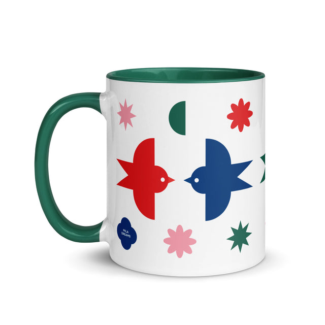 Peace on Earth Birds Mug 1